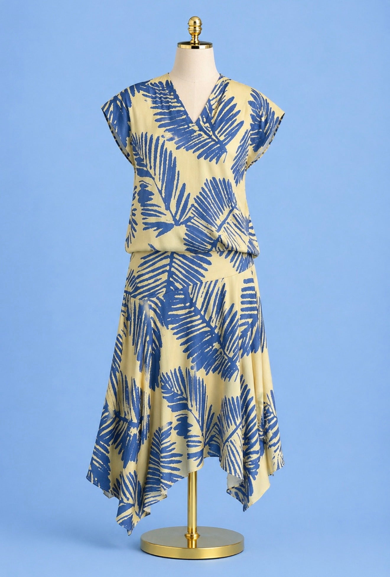 Catriona Handkerchief Printed Skirt