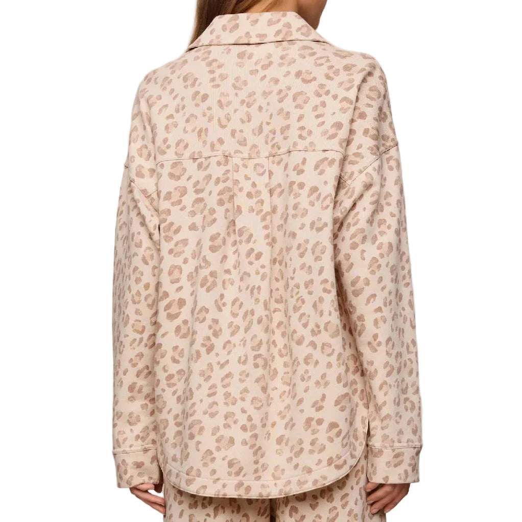 All Day Knit Leopard Jacket
