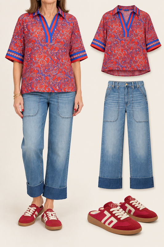 Liberty Paisley Top