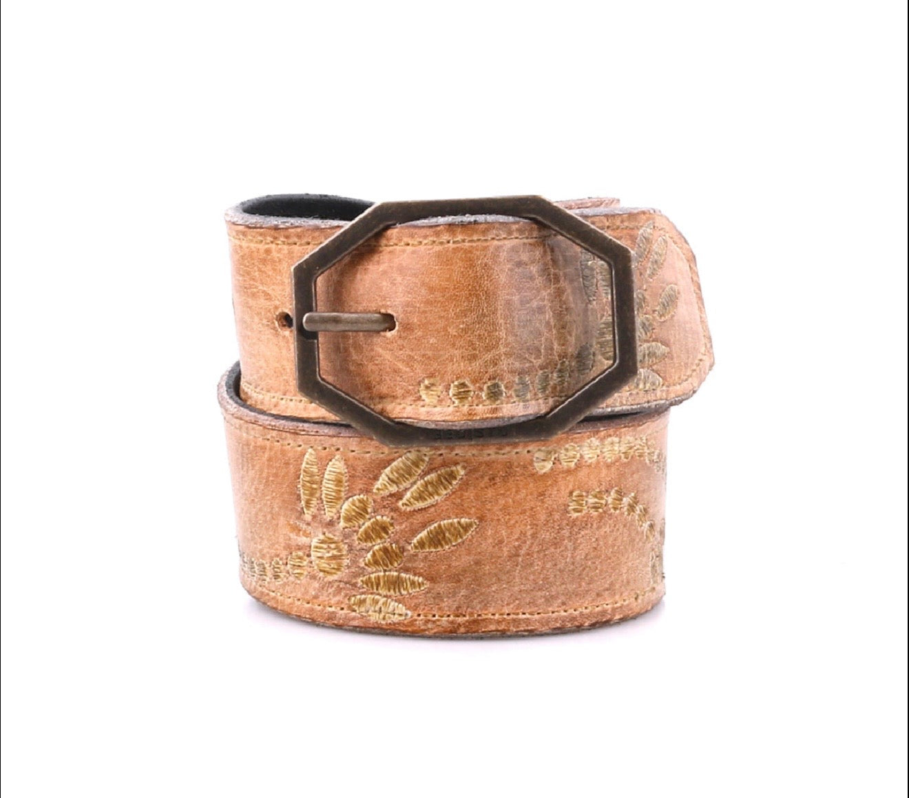 Mohawk Belt/ Tan Rustic