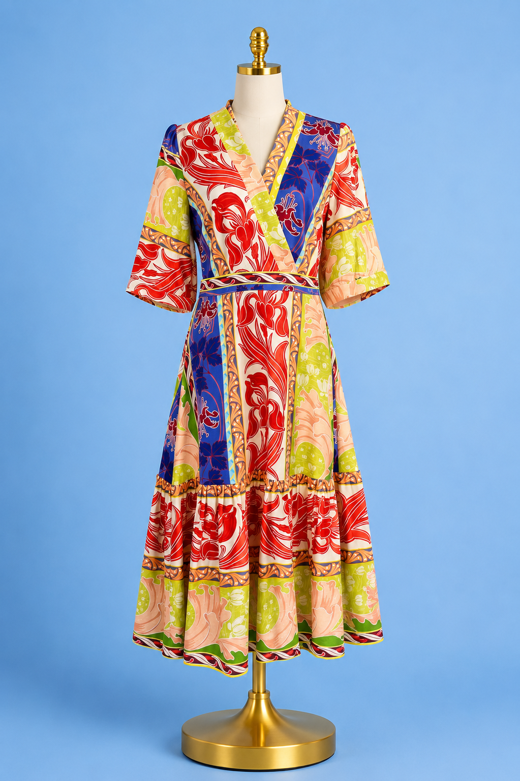 Midi Floral Dress