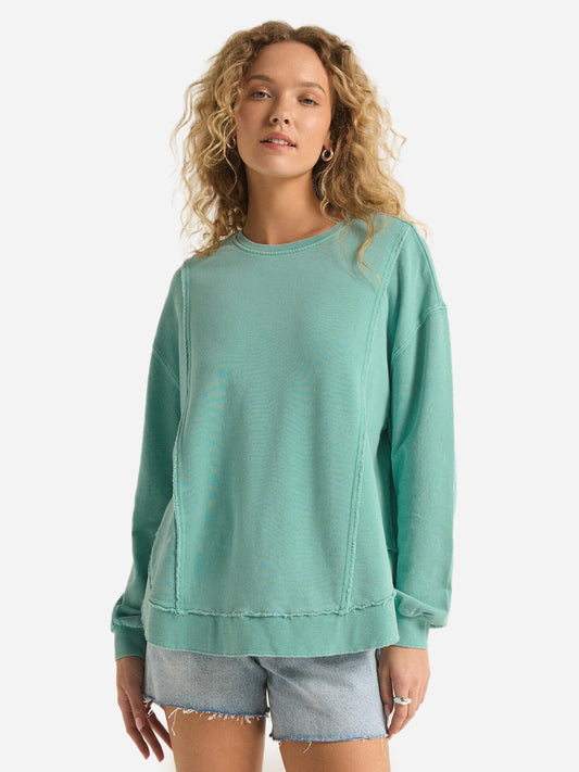 Z supply Replay sweatshirt  Tide Pool