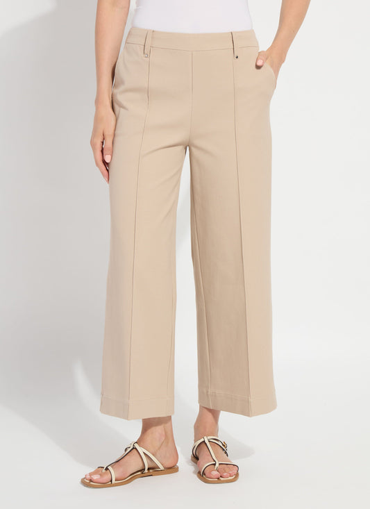 Miranda Straight Leg Trouser / khaki