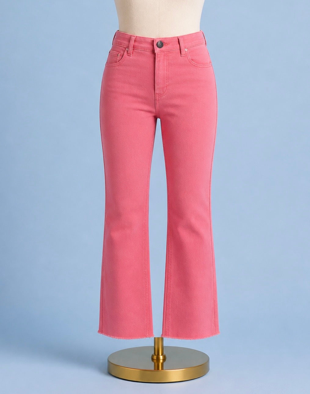 Kelsey High Rise Fab ankle/ Flamingo