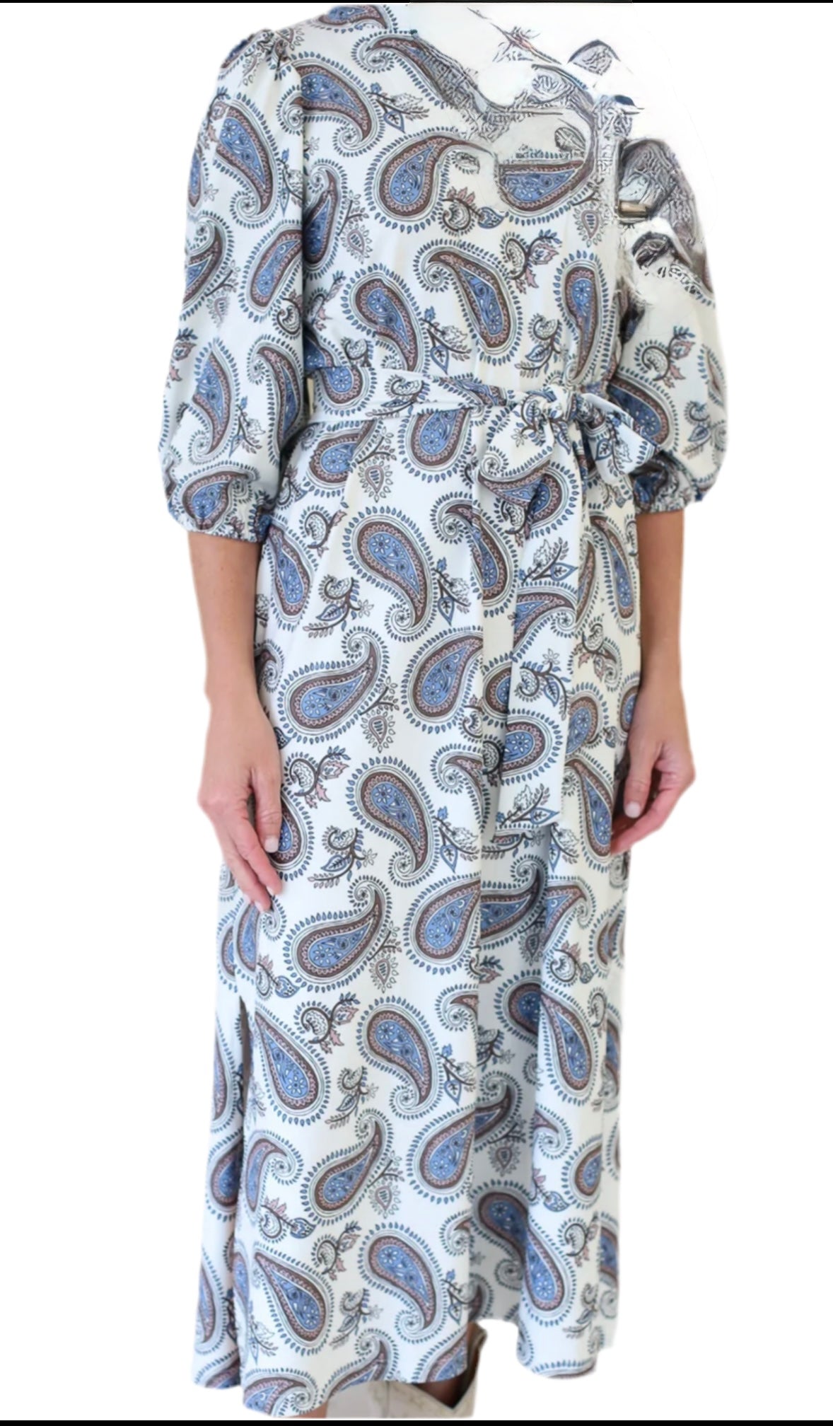 Brooks Dress/ Grandpas Paisley