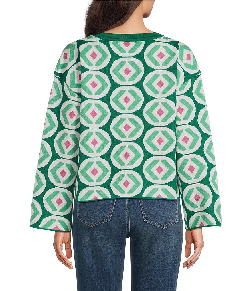 Abstract Geo Pattern Sweater