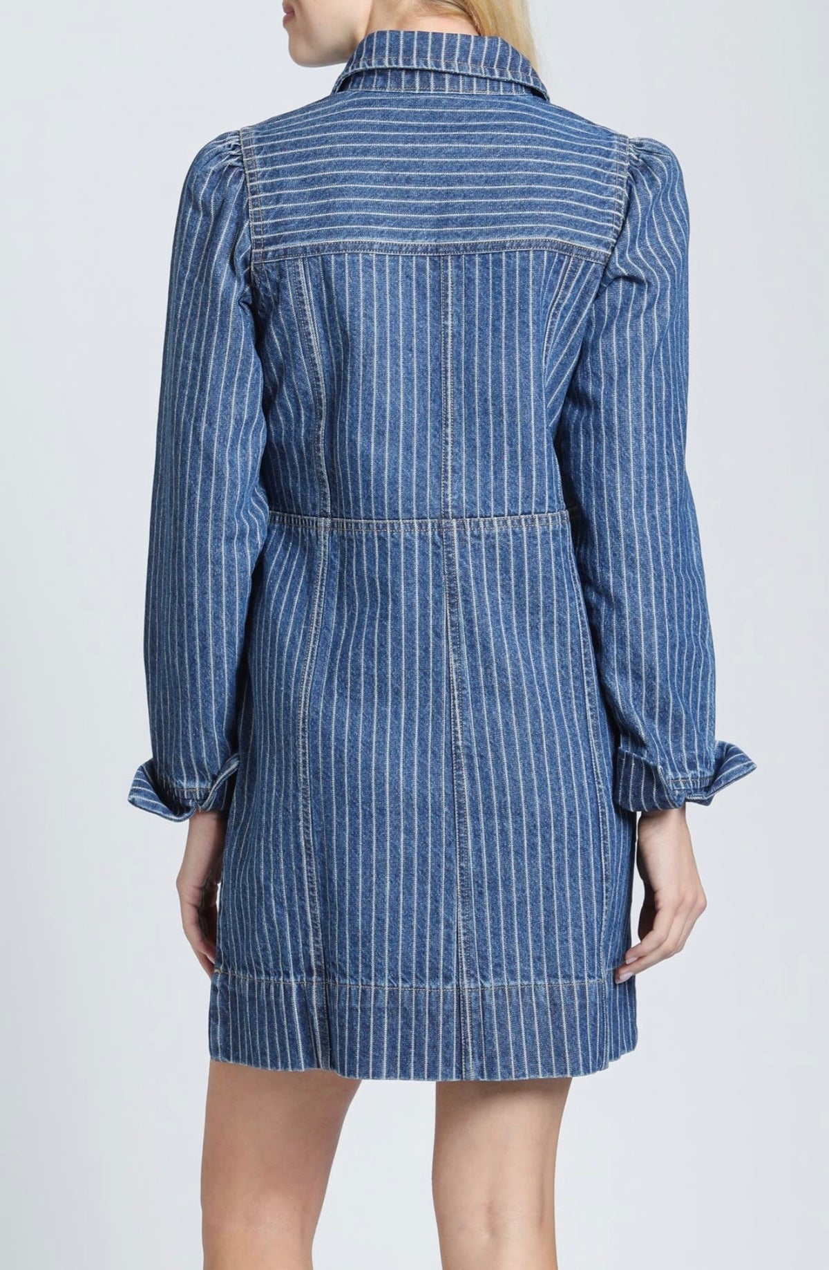 The True Indigo Shift Dress/ River Indigo