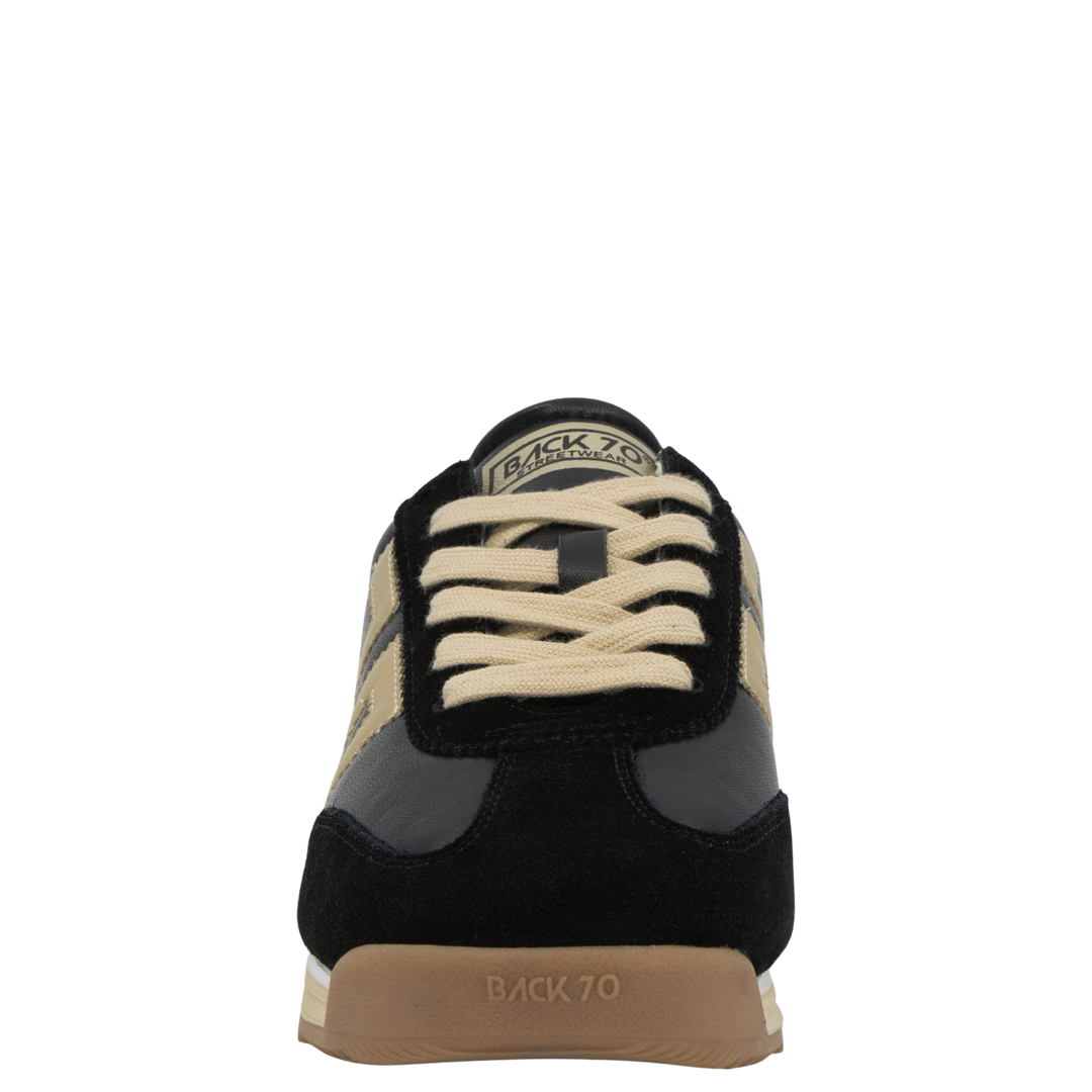 Back70 Jogger N in black/gold sneaker