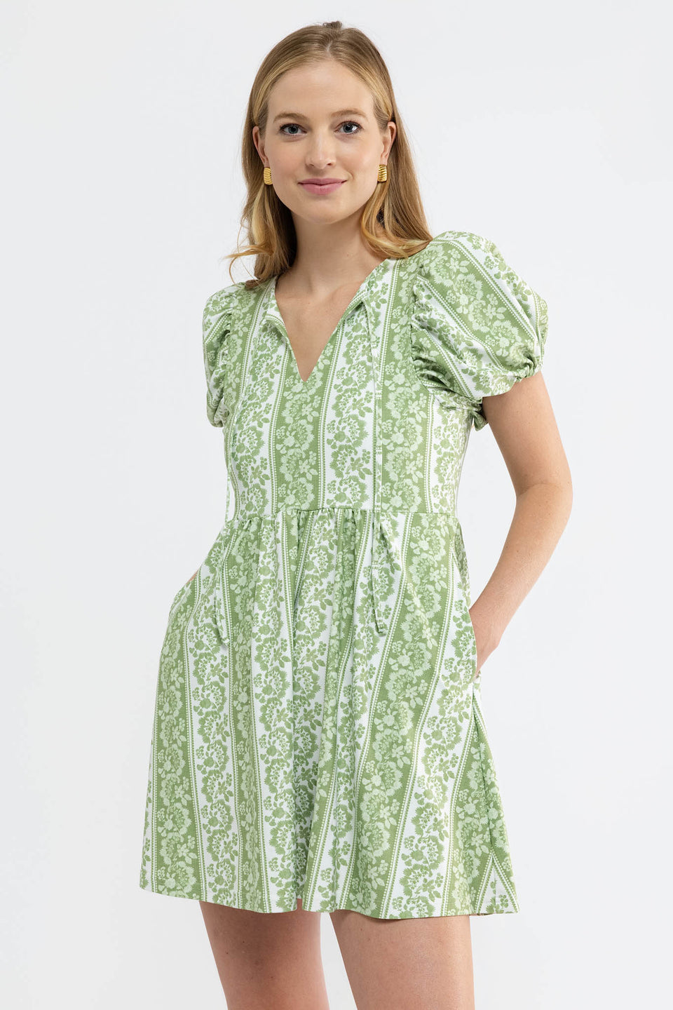 Cecily Dress / Tart Stripe