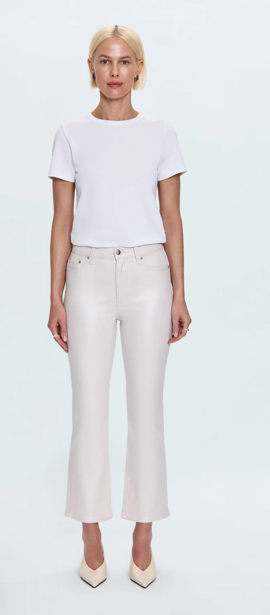 Lennon pant/ ivory luster