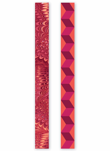 Scarfette Hot Pink reversible