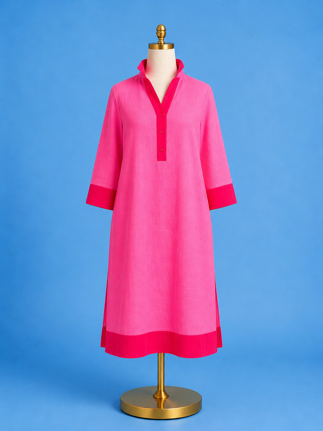 Carrie Long Dress Pink