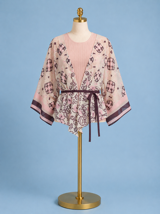 Mona Kaftan top/ Azulejo