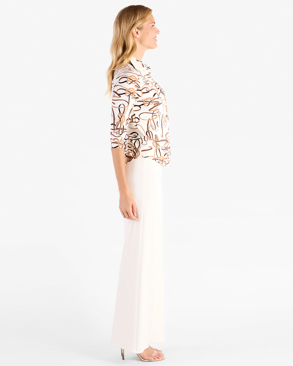 Shane Top/ whimsical belts cream
