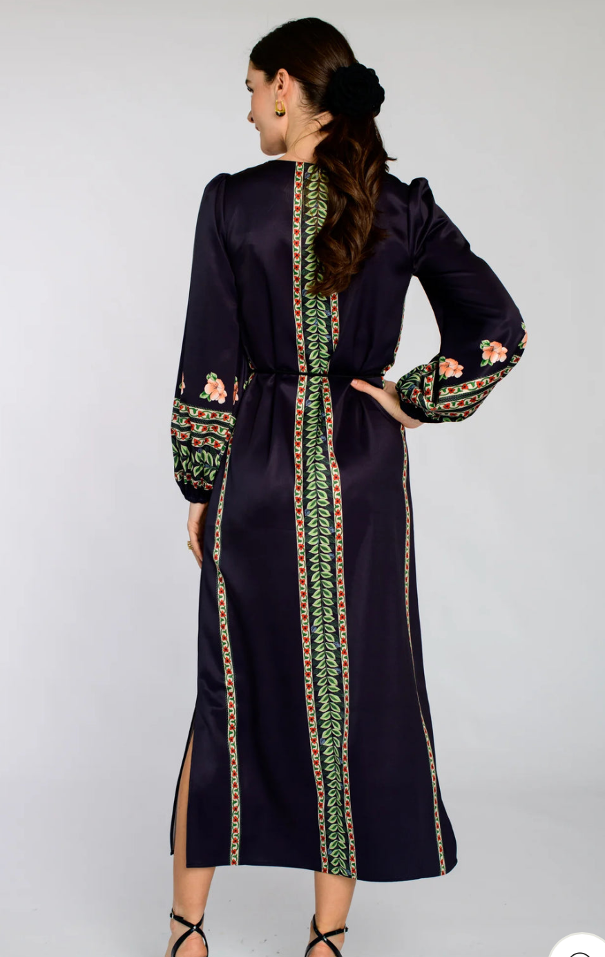 Dawn Maxi Dress/ Garland Stripe