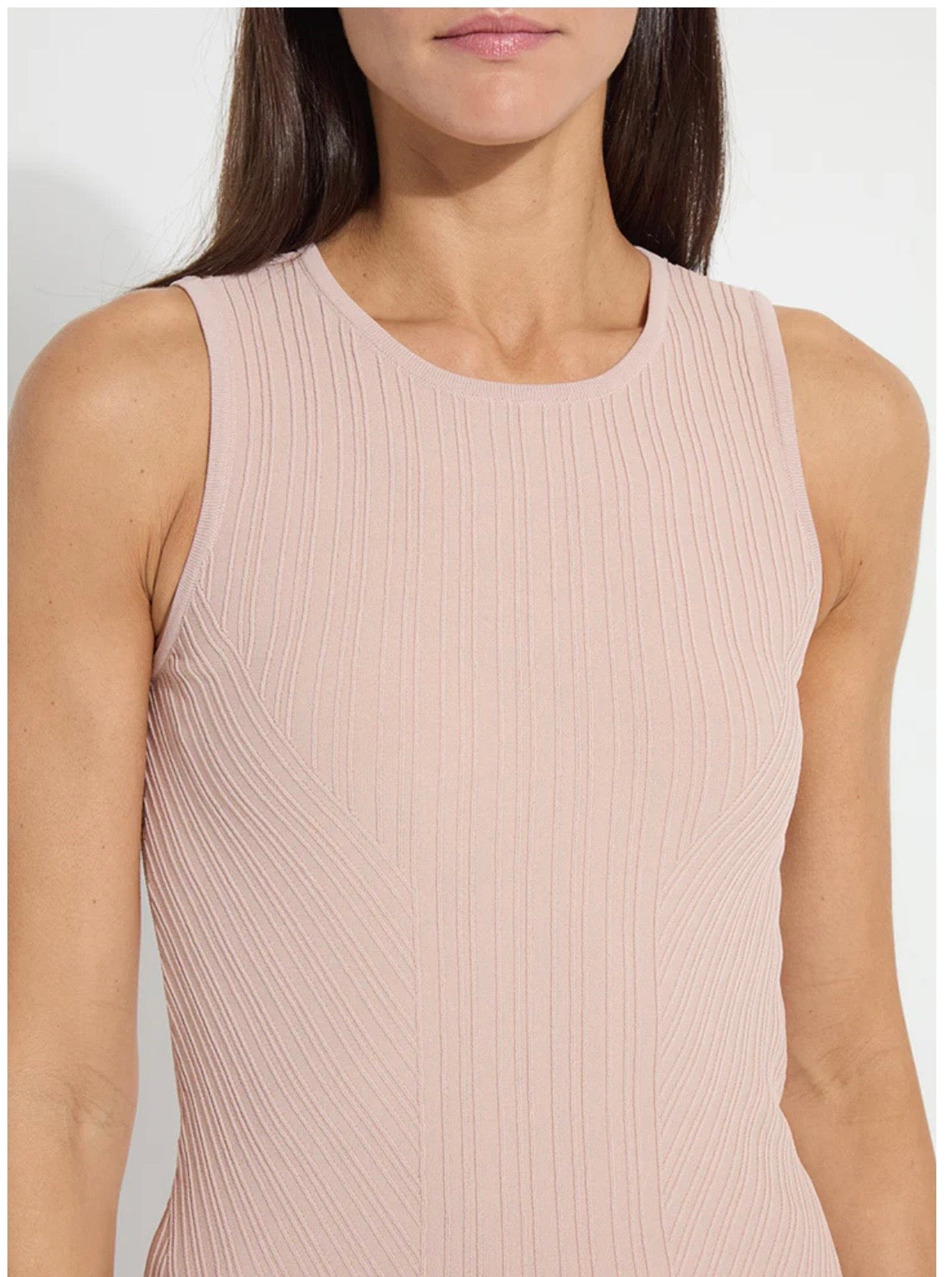 Andreia knit tank/ Sabbia Rose