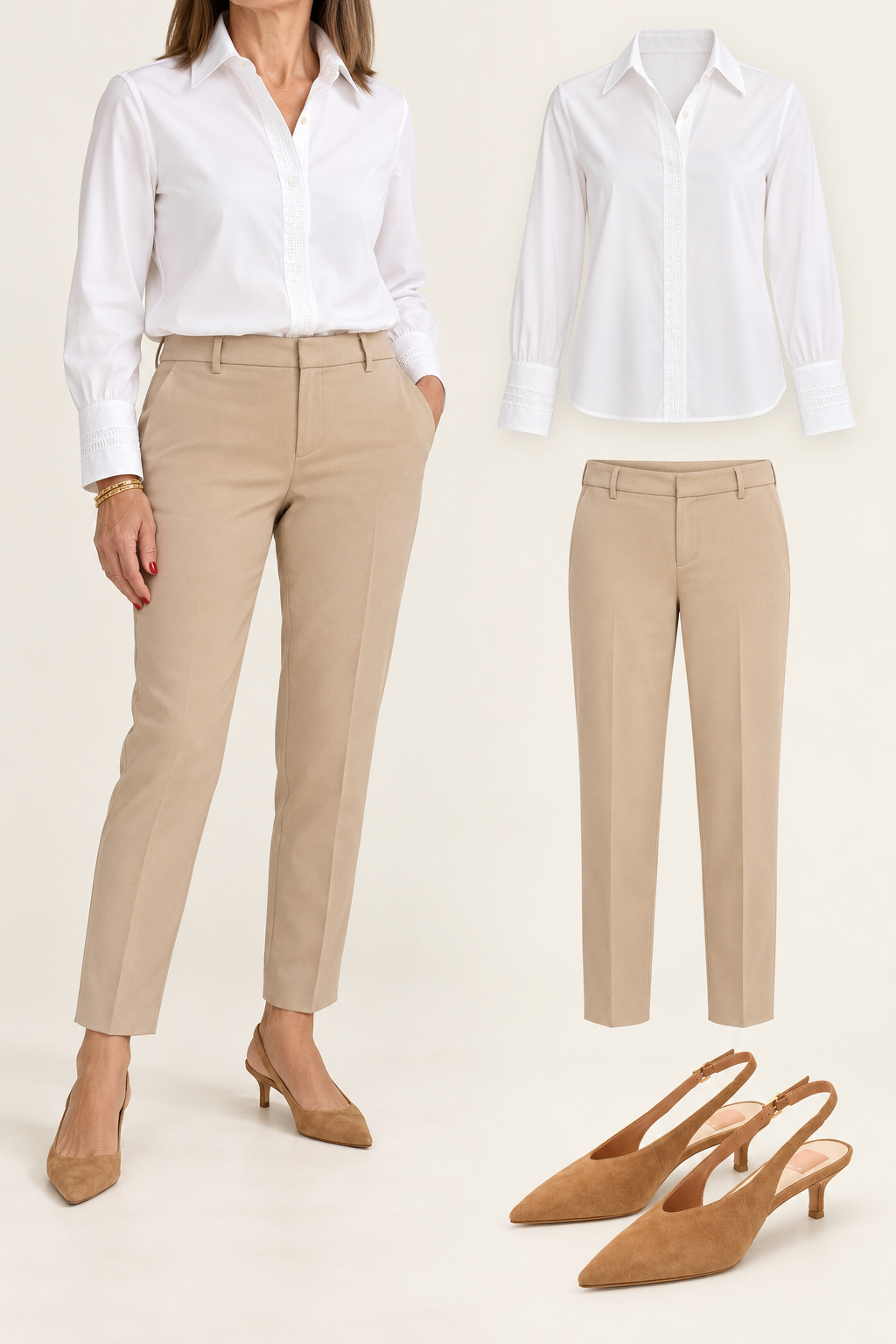 Kelsey trouser biscuit tan