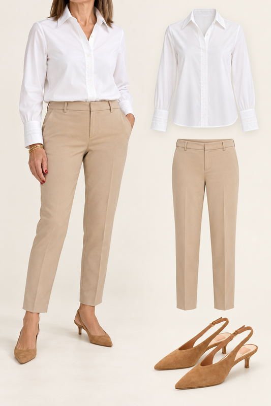 Kelsey trouser biscuit tan