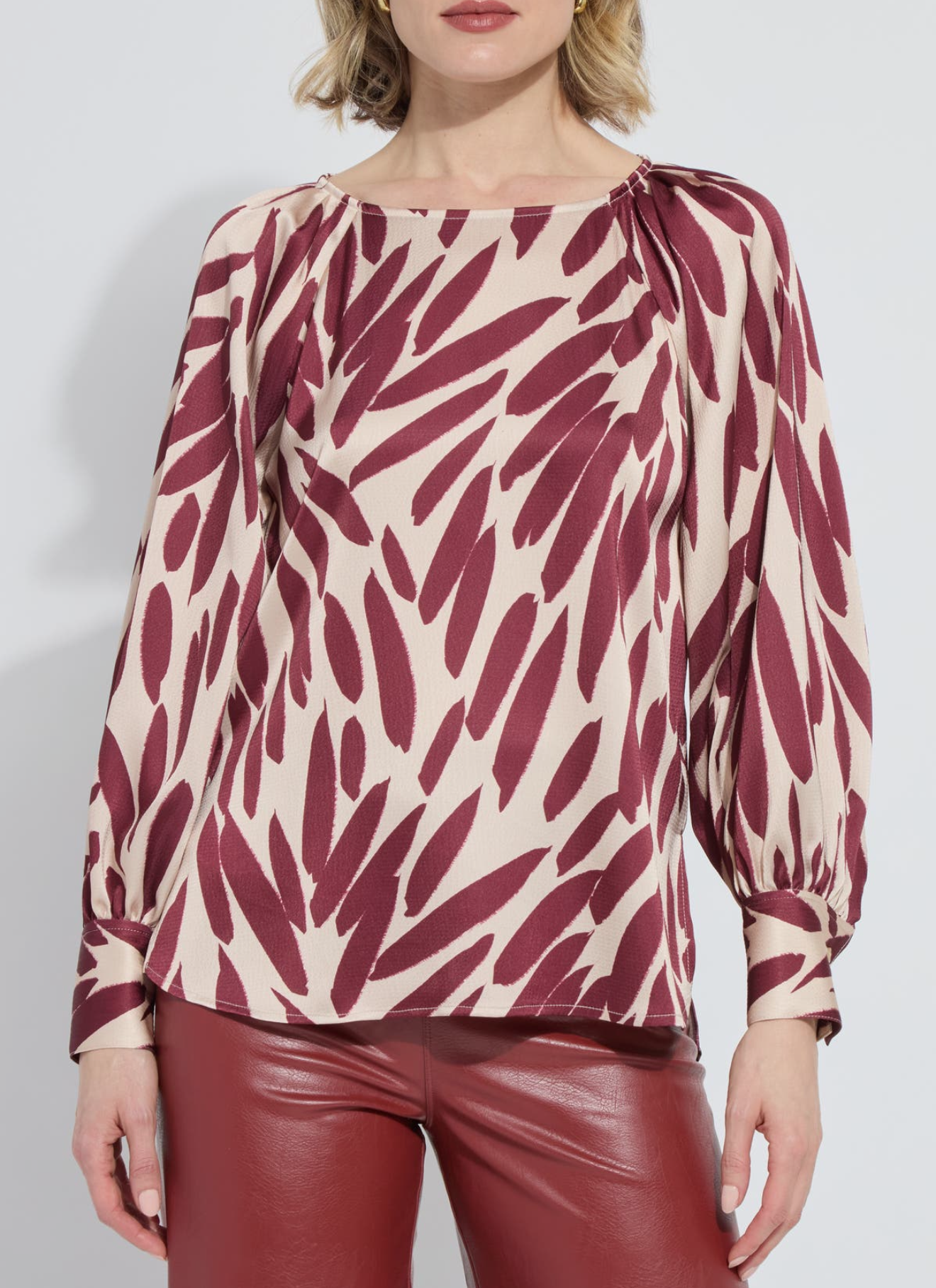 Naila Blouse/ Autumn Leaves