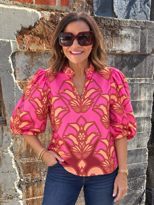 ALI TOP/ Desert Rose