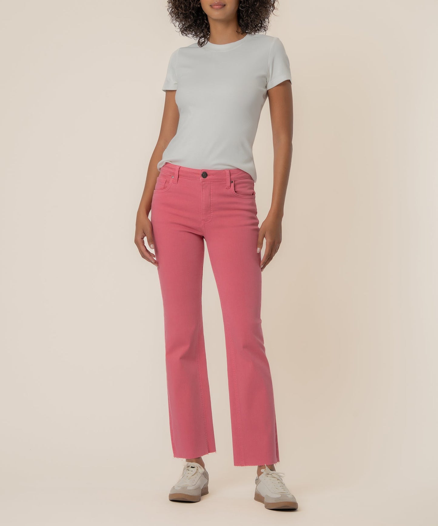 Kelsey High Rise Fab ankle/ Flamingo