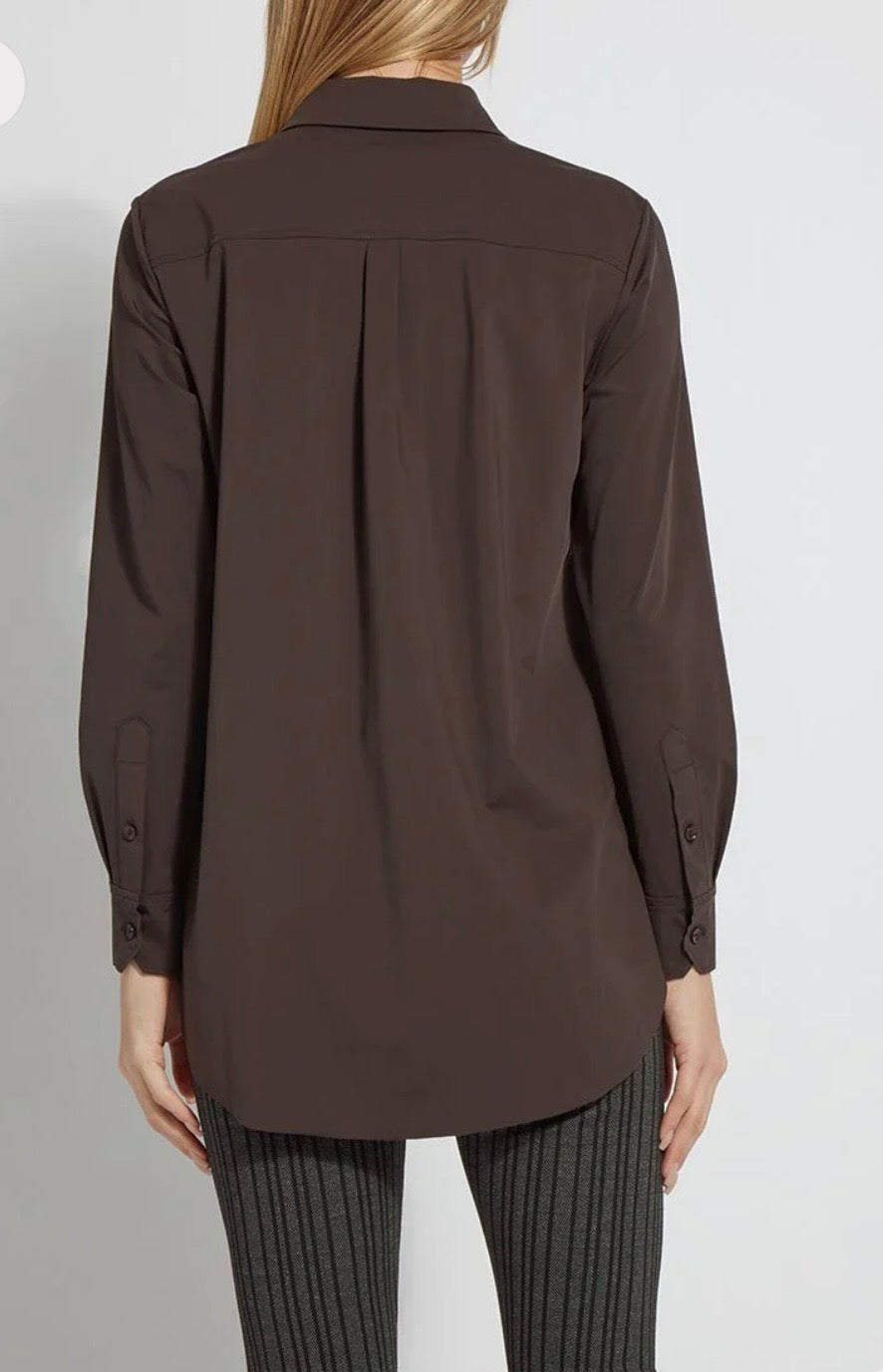 Schiffer Blouse/ cocoa