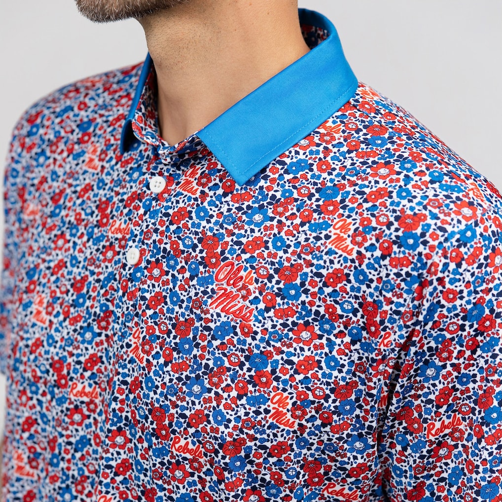 Teddy Polo Ole Miss Poppies
