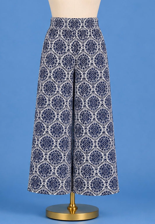 Lolly Pant/ Tribal Medallion Navy