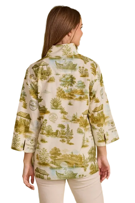 Kimmy Top/ Balloon Toile