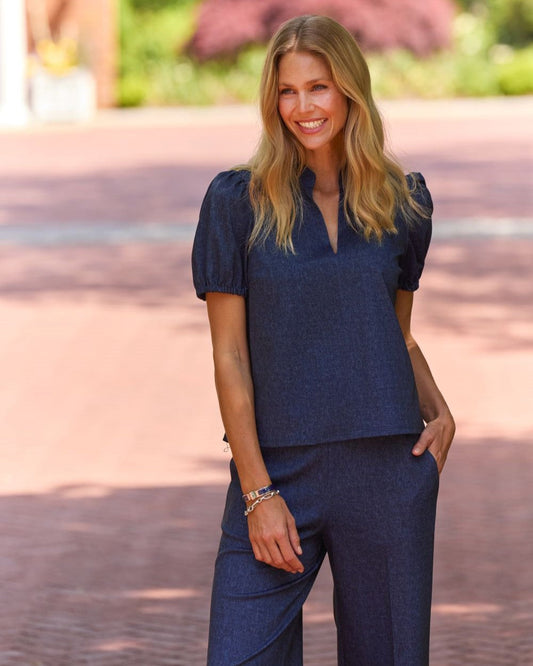 Coco Denim top