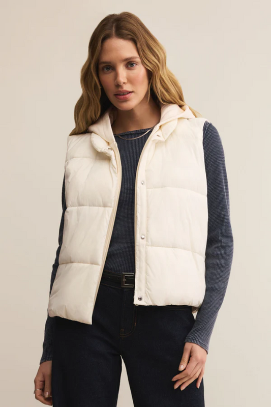Essential Puffer Vest Cloud