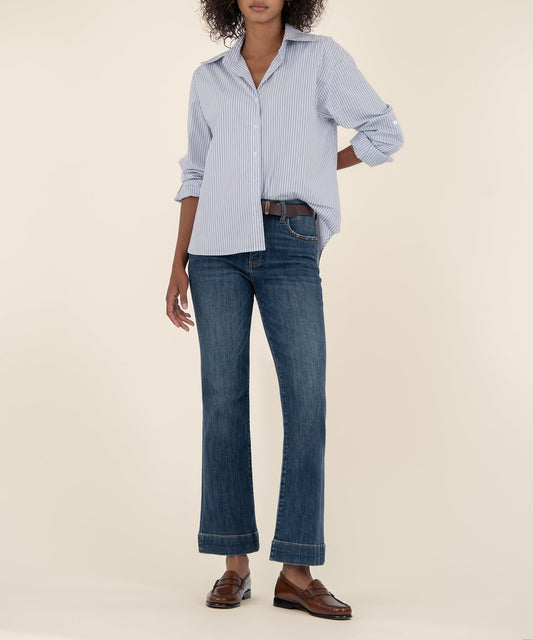 Kelsey High Rise Fab Ab ankle / vibrant