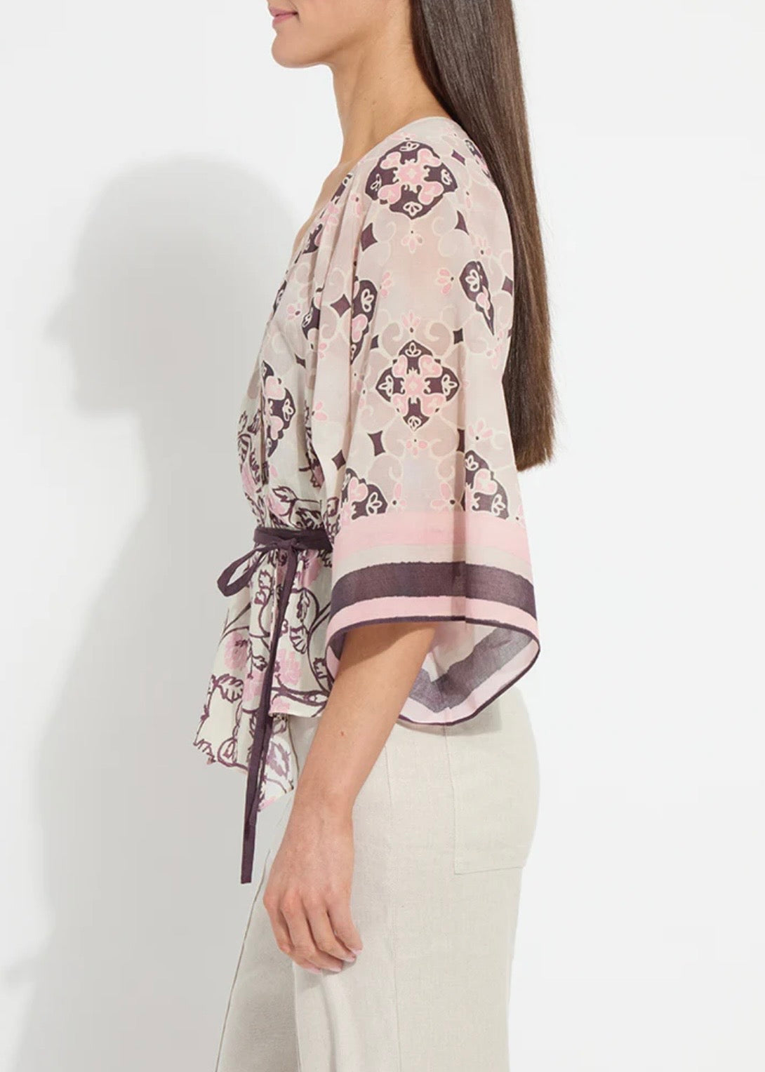Mona Kaftan top/ Azulejo