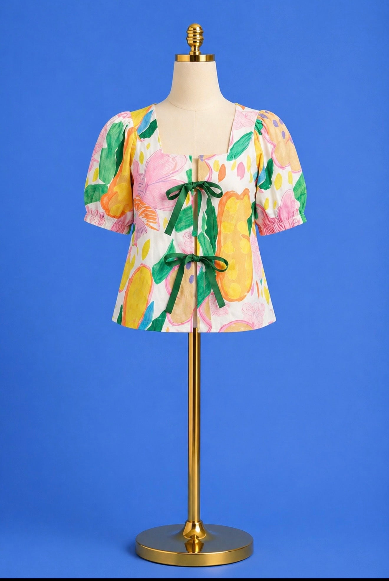 Front Bow Blouse