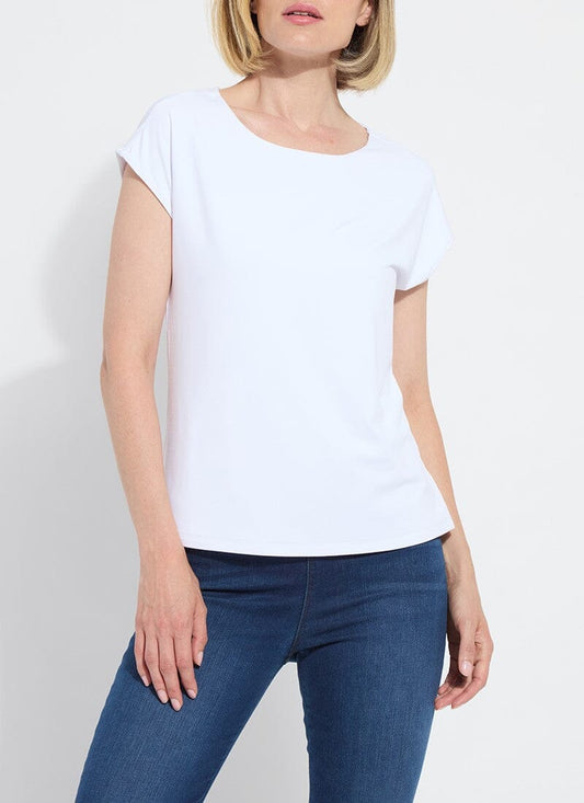 Lyssentials Top/ white
