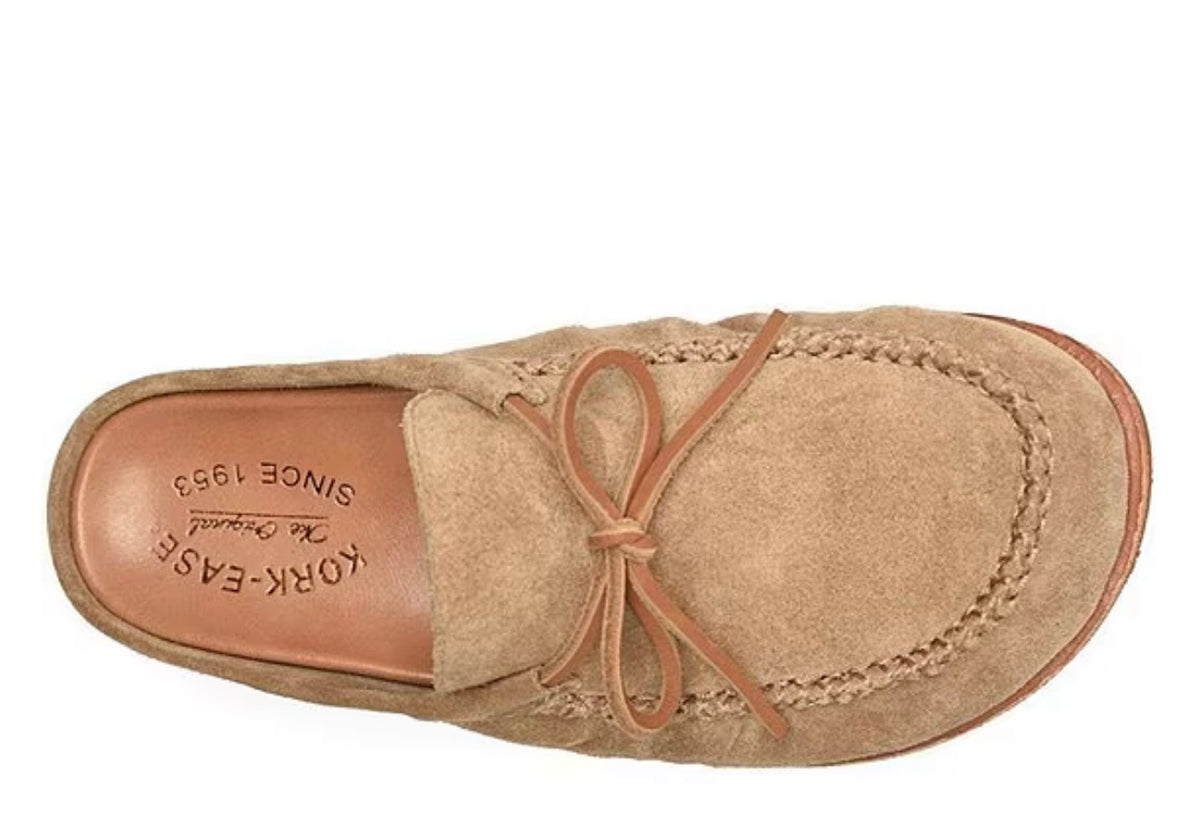 Alize moccasin in Taupe Suede