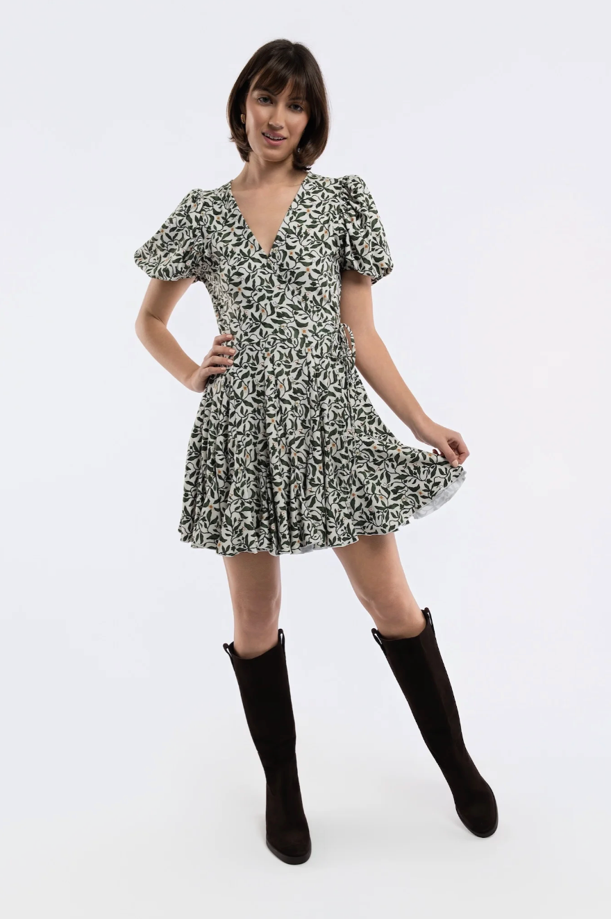 Pepper Dress/ Lucky Vines