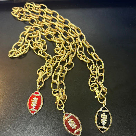 Virtue Football Necklace