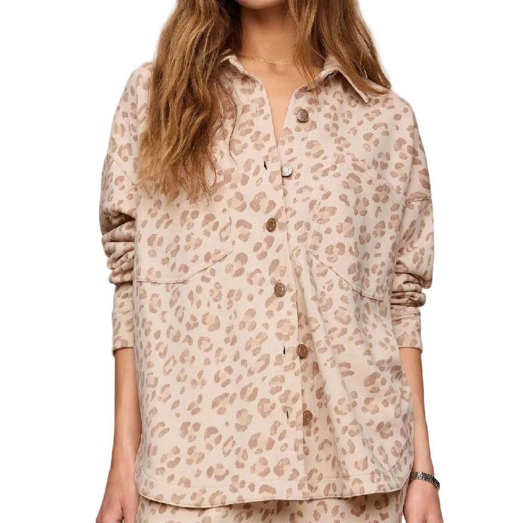 All Day Knit Leopard Jacket