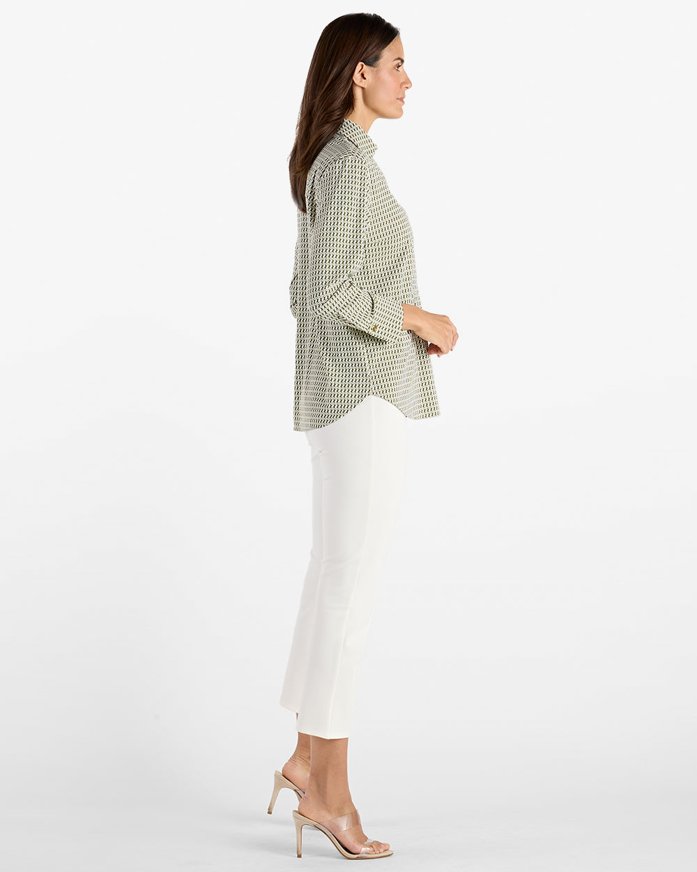 Francine Top/ Braided Geo Loden