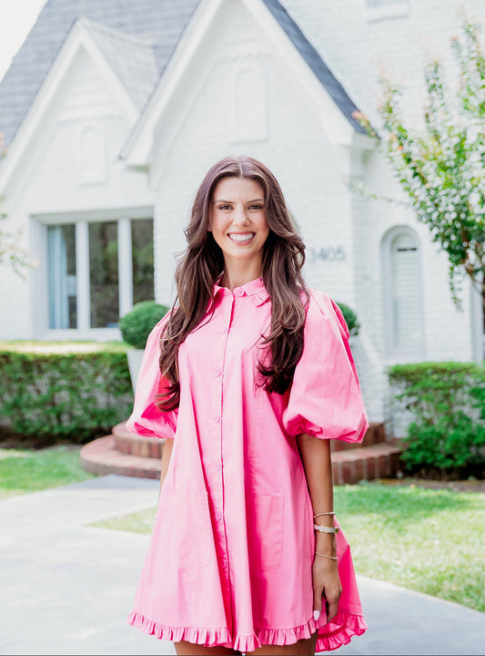 Pink dress