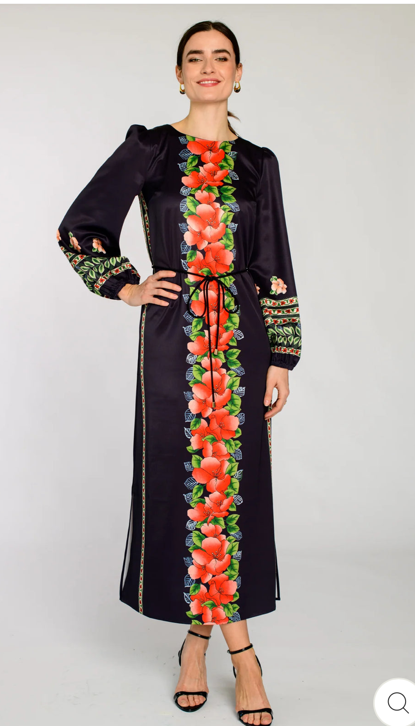 Dawn Maxi Dress/ Garland Stripe