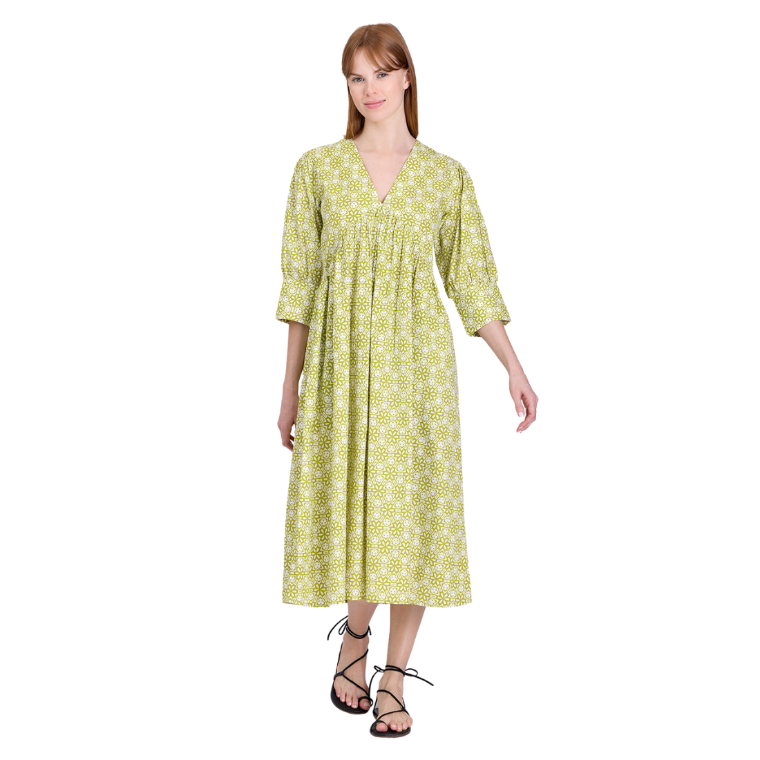 Ingrid Dress / Palm Court