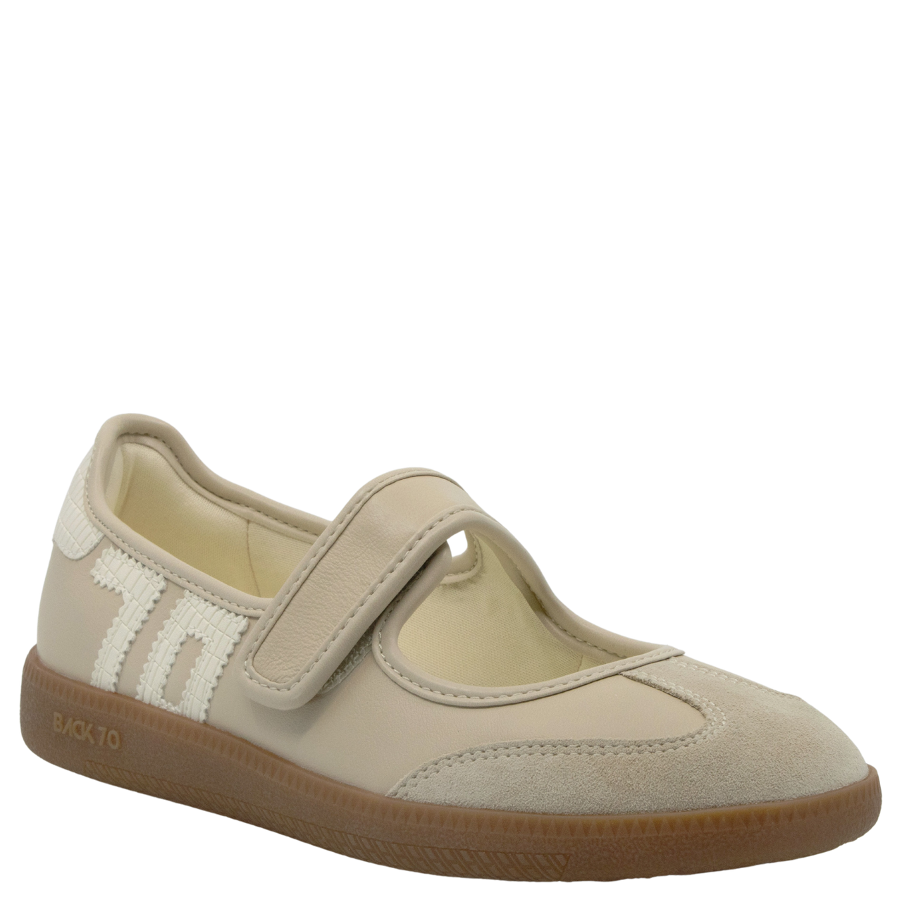 Back70 Aya sneakerina beige milk