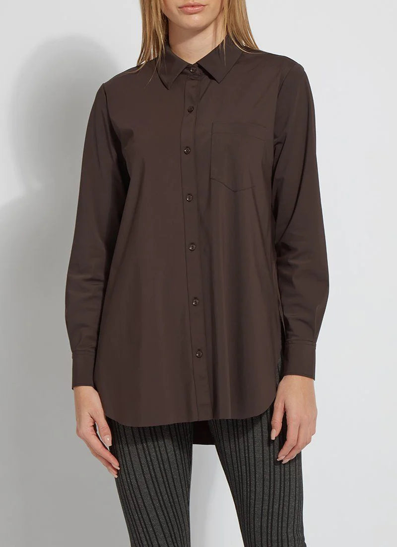 Schiffer Blouse/ cocoa