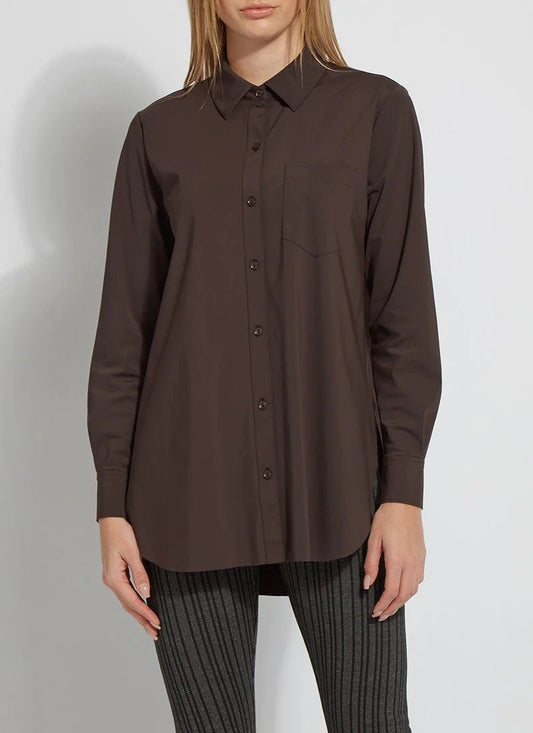 Schiffer Blouse/ cocoa