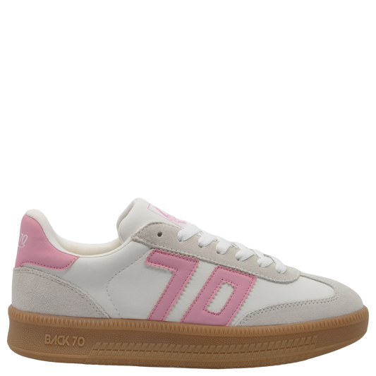 Back70 Double Cow White Pink