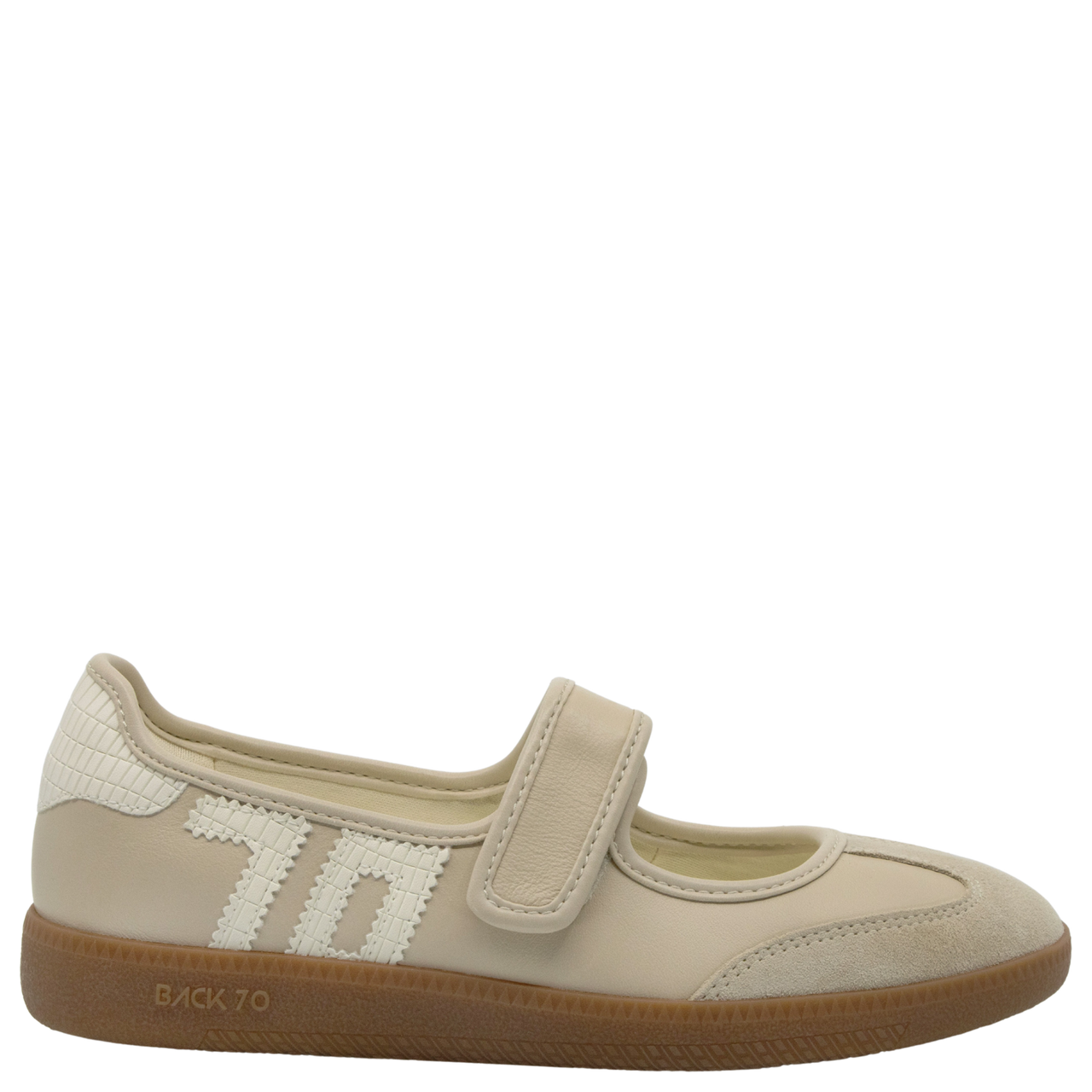 Back70 Aya sneakerina beige milk