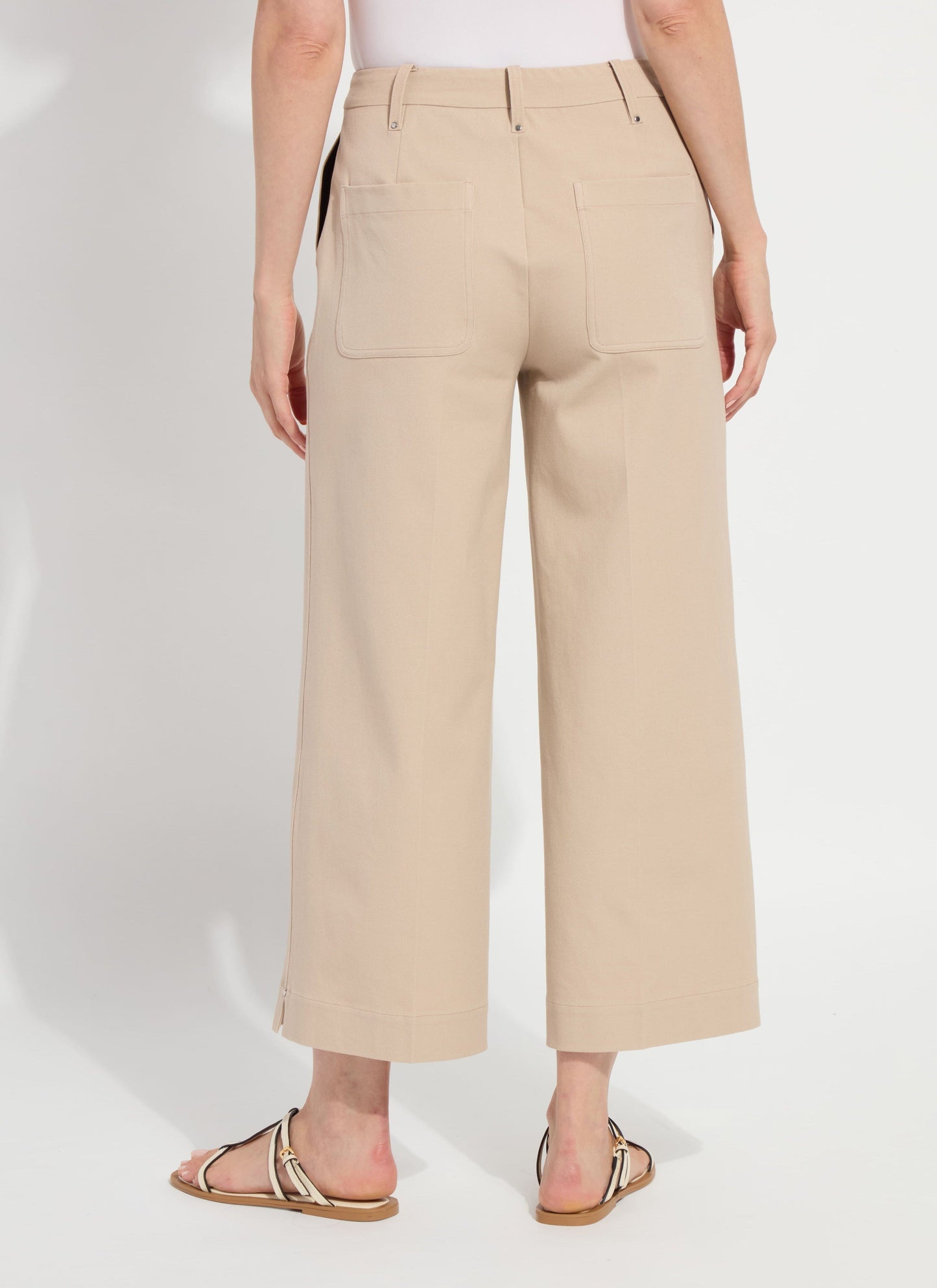 Miranda Straight Leg Trouser / khaki