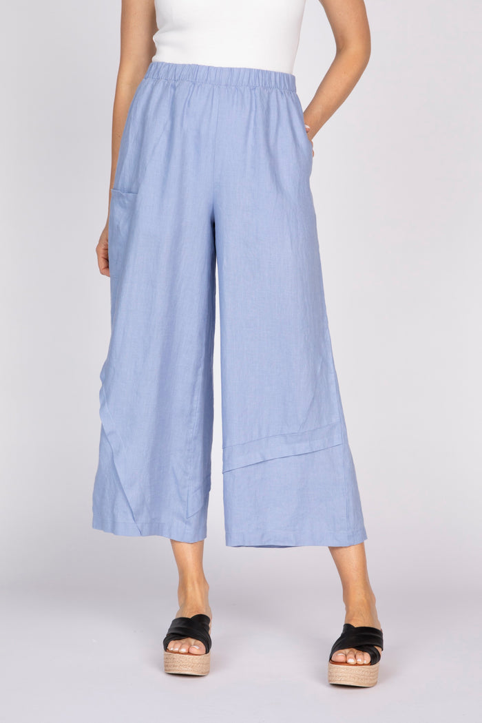 Crossroads Seamed Pant / lavendar blue